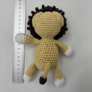 Juguete <span class=keywords><strong>de</strong></span> Peluche <span class=keywords><strong>de</strong></span> <span class=keywords><strong>Ganchillo</strong></span> <span class=keywords><strong>de</strong></span> Algodón Supersuave <span class=keywords><strong>de</strong></span> Primera Calidad, Muñeco <span class=keywords><strong>de</strong></span> Animal Tejido <span class=keywords><strong>a</strong></span> Mano, Juguete Creativo <span class=keywords><strong>de</strong></span> León <span class=keywords><strong>de</strong></span> Dibujos Animados - Product Image 2