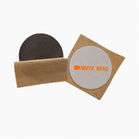 Étiquettes NFC imprimables en gros, autocollants NTAG215, étiquettes RFID sur ferrite métallique, étiquettes RFID anti-métal, taille personnalisée