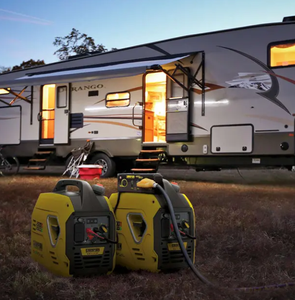 Générateur d'essence 2000W 3kW 4 temps, portable, silencieux, léger, pour le camping - Product Image 6