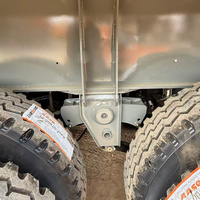 Remorque benne à 4 essieux avec timon, capacité 40-60 tonnes, avec plateau rotatif pour le transport minier et de sable, prix usine