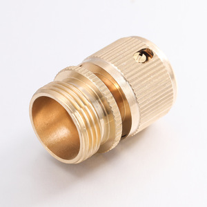 ข้อต่อทองแดงเกลียวนอก 6 จุด ขนาด 25 มม. สำหรับสายยางรดน้ำในสวน - Product Image 2