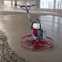Offre spéciale : Talocheuse à béton, machine à béton pour sols, diamètre 100 cm, avec lames et disque de meulage, moteur EPA