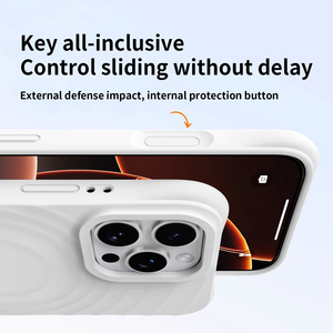 Fct Chất Lỏng Silicone Từ Trường Hợp Điện Thoại Cho iPhone 17 Không Khí 13 11 14 12 15 16 Pro Max Mềm Không Dây Sạc Sóng Bìa - Product Image 3