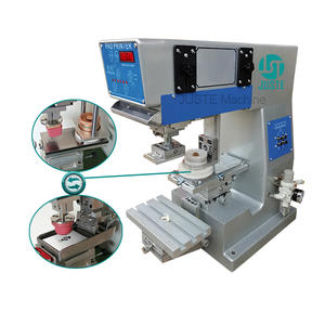 Imprimante tampographique de bureau 1 couleur, grande surface <span class=keywords><strong>en</strong></span> silicone 15 <span class=keywords><strong>cm</strong></span> x 50 <span class=keywords><strong>cm</strong></span>, machine d'impression tampon de précision pour sandales, verre, seringues - Product Image 1