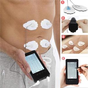 Rems OEM/ODM tamponi per elettrodo palmare toppe a forma di mano in Gel di sostituzione per stimolatore muscolare decine di elettrodi cuscinetti conduttivi in Gel - Product Image 4