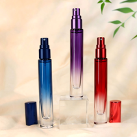 Flacon pulvérisateur de parfum en verre dégradé 10 ml OEM ODM, format voyage, rechargeable, atomiseur, couleur personnalisable, cosmétique, fragrance
