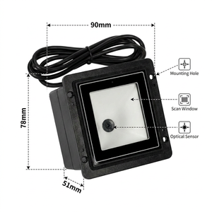 Module de scanner de codes-barres <span class=keywords><strong>Yoko</strong></span> 2D QR <span class=keywords><strong>Code</strong></span>, interface USB, étanche IP54, 200 lectures/secondes, utilisation extérieure, capteur CMOS, SDK, en stock - Product Image 5