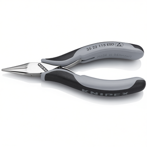 Alicates Electrónicos Knipex ESD 35 22 115 con Bisagra de Paso Directo, Hechos en Alemania - Product Image 1
