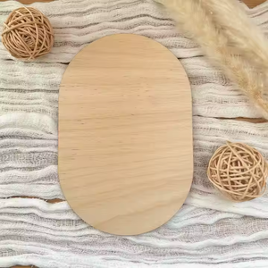 Personalizzato forma ovale arco neonato segno 'ciao mondo' annuncio nascita disco in legno rustica incisione per Baby Hospital - Product Image 3