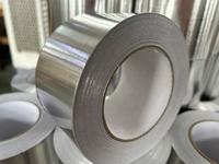 Ruban adhésif en aluminium résistant à la chaleur 50U pour CVC, découpe sur mesure, étanche