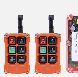 F21-4S 4 Button Key Single Speed DC 24V Hoist <b>Wireless</b> Industrial Remote <b>Control</b> Ip67 Waterproof Overhead Crane Truck - Product Image 4