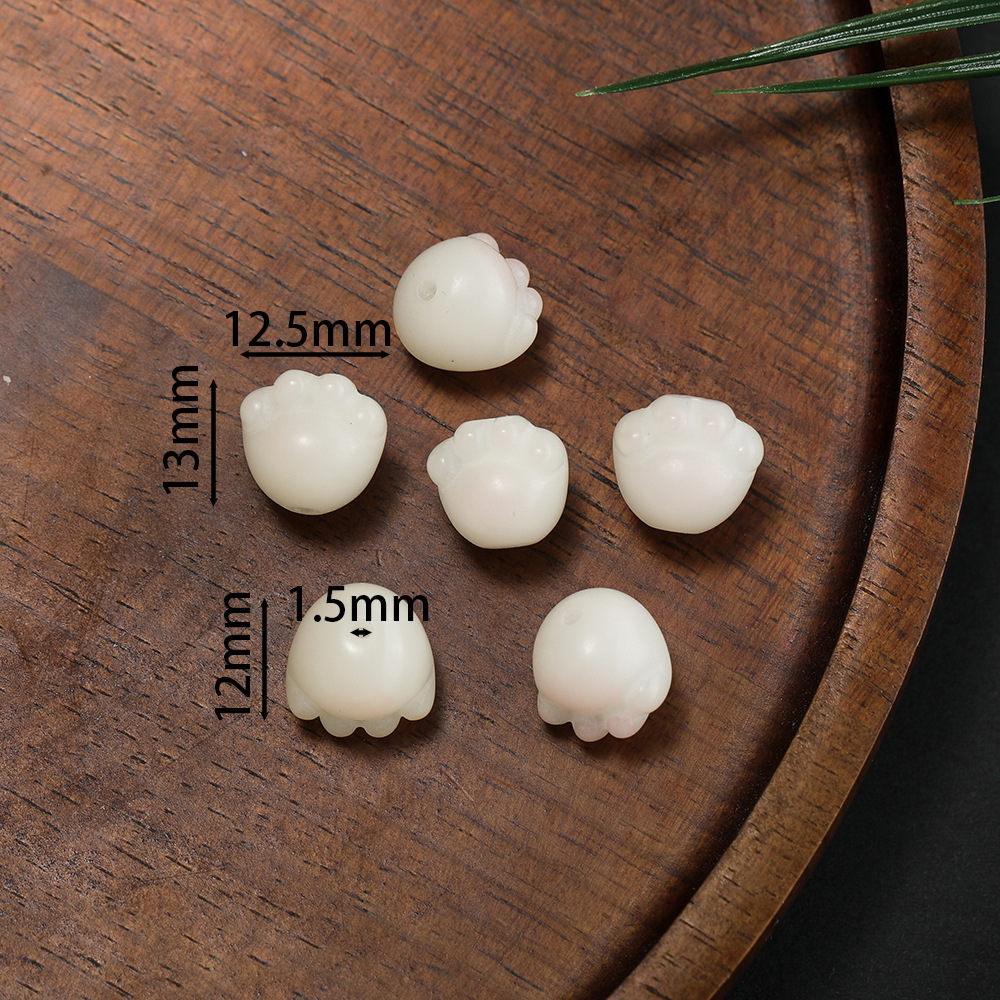 Raíz de Bodhi - Modelo 03 (12,5*13 mm, diámetro del orificio de 1,5 mm)