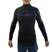 Jaket berlayar lengan panjang uniseks disesuaikan 1.5mm/2mm/3mm atasan Neoprene tahan air ukuran besar cetak modis untuk dewasa