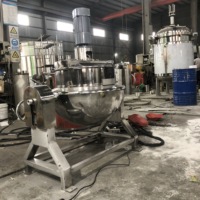 Huashang Custom 300 L Elektrische Kookketel Tomatenpuree Dubbelwandige Ketel Voedselverwerkingsmachines Dubbelwandige Ketel