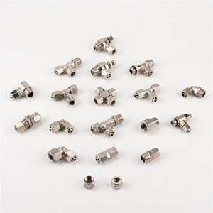 Adaptateur mâle droit en <span class=keywords><strong>cuivre</strong></span> PC avec joint torique <span class=keywords><strong>raccord</strong></span> pneumatique en laiton avec écrou à vis hexagonale - Product Image 4