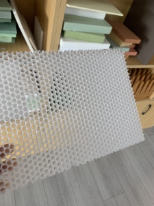 แผ่นรังผึ้ง PP แบบกำหนดเอง ทนทาน รีไซเคิลได้ สำหรับระบบกรองอากาศ - Product Image 6