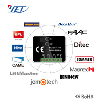 Récepteur RF 2 canaux OEM/ODM avec commutateur DIP 300-868 MHz, contrôleur multi-marques pour télécommande de porte de garage