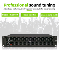 Processeur audio numérique professionnel RAYHAYES R-231, mélangeur audio, égaliseur, processeur de signal audio numérique, gain