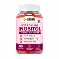 Gummies Myo & D-Chiro Inositol sur Mesure pour Femmes – Formule Personnalisée OEM/ODM en Marque Blanche – Chaîne d'Approvisionnement Stable