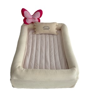 Lit pour chien rectangulaire 1,5m 1,8m avec housse amovible et lavable, protège-matelas en fibre de polyester, lits pour animaux de compagnie - Product Image 5