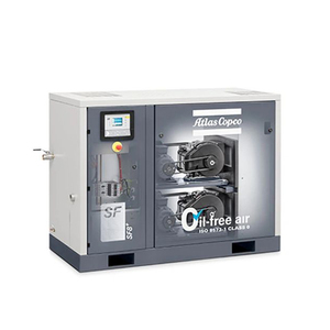 Atlascopco เครื่องอัดอากาศ SF8 SF + 5.5KW 3.7KW <span class=keywords><strong>FF</strong></span> 7.5HP <span class=keywords><strong>Atlas</strong></span> <span class=keywords><strong>copco</strong></span> ไร้น้ำมัน - Product Image 2