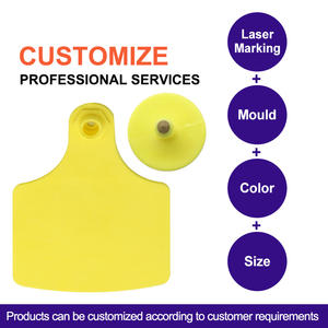 TX-ES007 가축 Rfid 바코드 Uhf 산양 귀 꼬리표 양 가축 돼지를 위한 동물성 가축 전자 귀 꼬리표 - Product Image 2