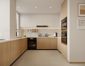 Design libero pronto per assemblare mobili mobili da <span class=keywords><strong>cucina</strong></span> in legno moderni mobili da <span class=keywords><strong>cucina</strong></span> bianchi - Product Image 2