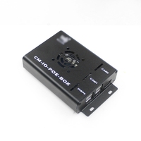 Carte de développement Waveshare Raspberry Pi CM3+ Lite, carte de base POE, boîtier métallique, système d'exploitation Linux, Ethernet, alimentation, carte externe