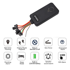 Traceur GPS multifonctionnel 12-90V <span class=keywords><strong>pour</strong></span> voiture/vélo électrique/<span class=keywords><strong>scooter</strong></span> avec suivi en temps réel, alarme de coupure de courant, coupure de carburant, interphone vocal - Product Image 2
