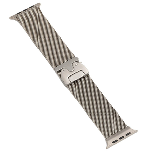 Correa <span class=keywords><strong>de</strong></span> <span class=keywords><strong>Reloj</strong></span> <span class=keywords><strong>de</strong></span> Metal Estilo Milanés <span class=keywords><strong>de</strong></span> Acero Inoxidable Color <span class=keywords><strong>Titanio</strong></span> para <span class=keywords><strong>Reloj</strong></span> Inteligente Jmetec 38mm 42mm 46mm 49mm para Apple Watch Ultra 2 - Product Image 6