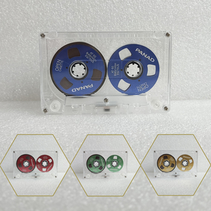 Cinta de casete transparente al por mayor para grabación de audio y enseñanza, cinta magnética regrabable de longitud adecuada para uso en estudio doméstico - Product Image 1