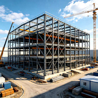 Structure de stationnement multi-étages en acier renforcé, anti-corrosion, avec cadre en acier résistant à la corrosion, pour environnements tropicaux à forte humidité