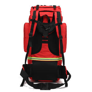 Sac à dos de secours d'urgence ignifuge, imperméable et durable, grande capacité, 900D Oxford, avec bande réfléchissante haute visibilité - Product Image 4