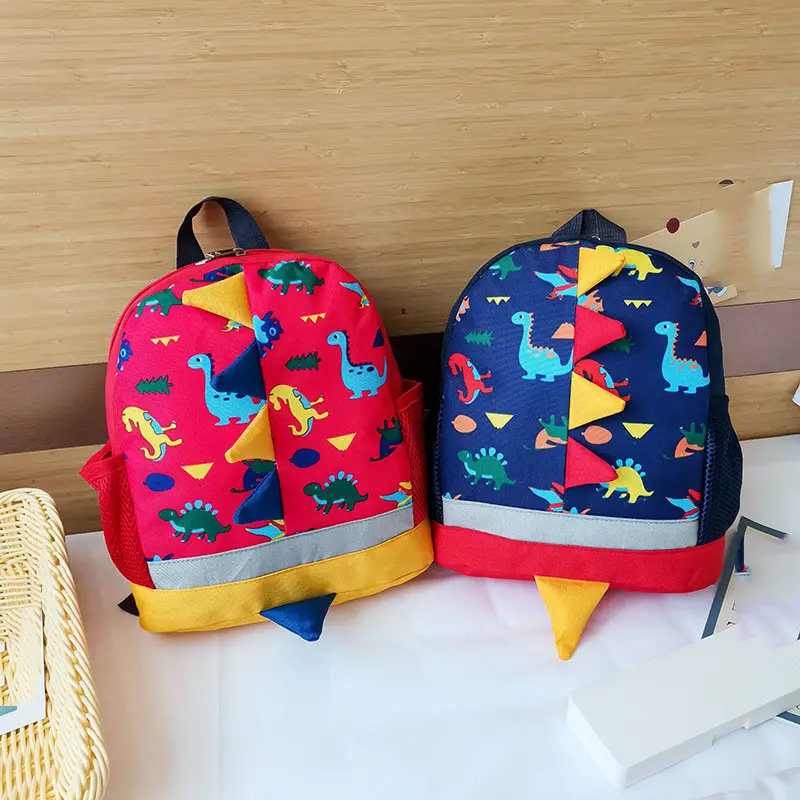 Children Cute Cartoon Dinosaur Kids Bags Kindergarten Backpack for Boys Girls Baby School Bags