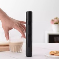 Fouet Électrique Portable à Piles, Mousseur à Lait Manuel, Mixeur Automatique, Batteur à Œufs en Plastique, Outils pour Café et Thé