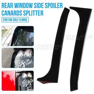 Paire d'autocollants de spoiler latéral de voiture, garnitures de protection, accessoires de style automobile pour VW Golf 6 MK6 GTI/GTR/GTD 2008 2009 2010-2013 - Product Image 1