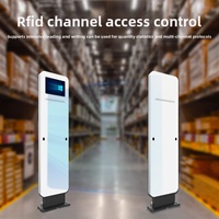 Sistema de Control de Acceso Inteligente RFID E-Bit, Protocolo ISO 18000-6C, Distancia de Lectura de 3-5 m, Material de Aluminio y ABS, Múltiples Tarjetas