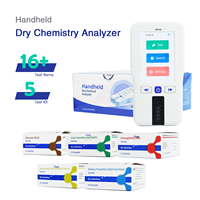 Analyseur chimique sec portable LIVIE haute précision pour tester Cre + UA + Urée + GLU + TG + TCH + HDL-C + LDL-C + ALT + AST + HB