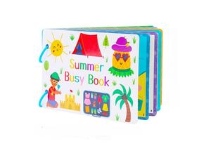 Mới nhất <span class=keywords><strong>4</strong></span> mùa chủ đề trẻ em bận rộn sách vui sticker hoạt động trẻ em khá sách thân thiện với môi bận rộn Board Game với CPC CE - Product Image 4