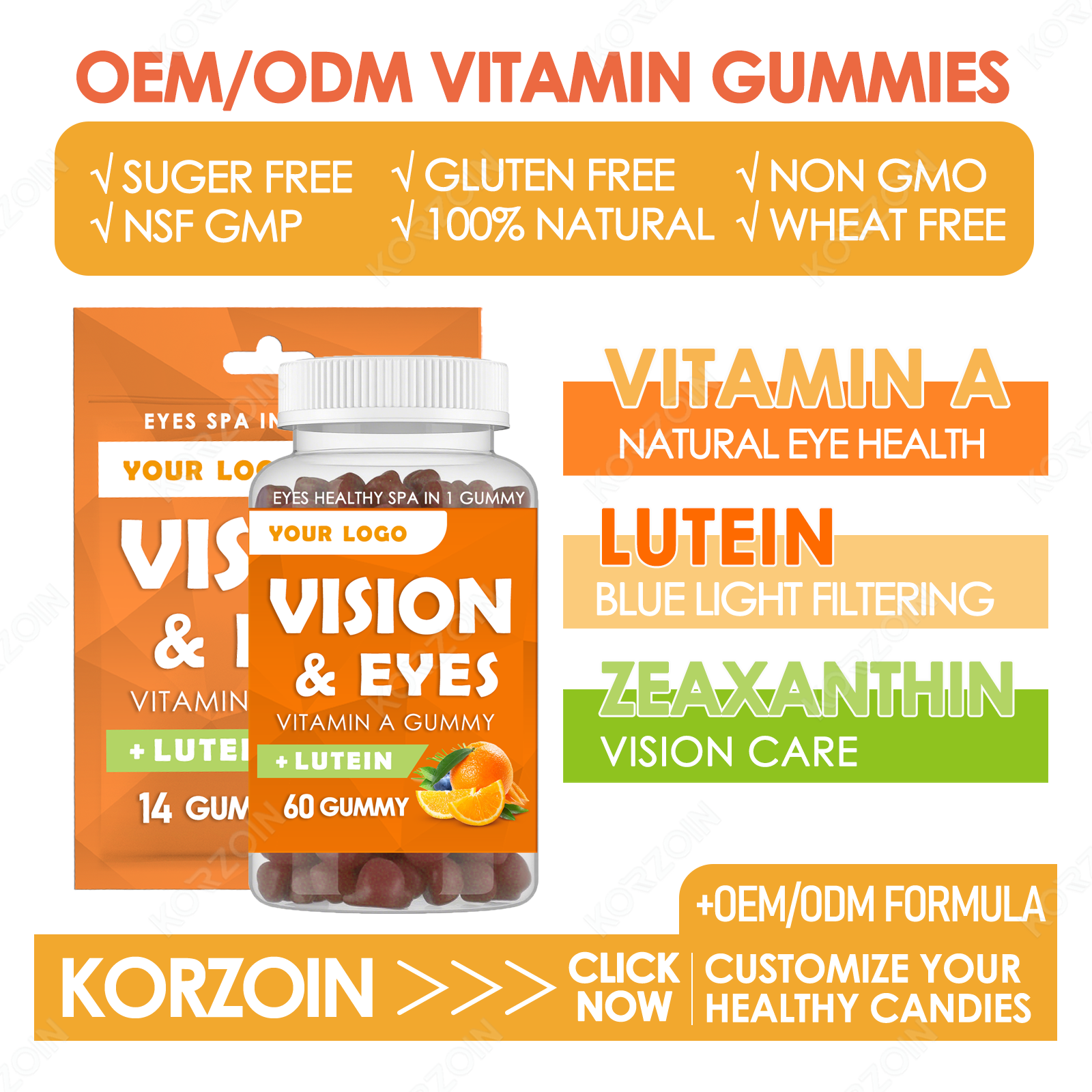 11# OEM/ODM VISION & EYES GUMMY