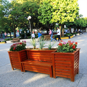 Pots de jardin rectangulaires modernes en <span class=keywords><strong>bambou</strong></span>, écologiques, capacité de 1 à 3 L, utilisation sur le bureau, <span class=keywords><strong>pot</strong></span> à fleurs <span class=keywords><strong>pour</strong></span> la plantation et le stockage - Product Image 3