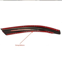 Accessoires extérieurs de voiture de remplacement de personnalisation de couleur noire mate pour VW T6 2015-2019 couverture légère de sourcil