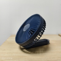 Ventilador de Mano Plegable de Diseño Compacto y Portátil con Pantalla LED, Ventilador de Pared Recargable de 4000 mAh con 4 Velocidades para el Verano