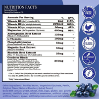 Gouttes liquides de Cortisol 17-en-1 Détox Cortisol Magnésium Glycinate Ashwagandha L-Théanine Complément pour l'humeur, le sommeil et le stress en vrac