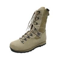 Bottes tactiques, chaussures de randonnée tactiques : Bottes Delta en daim et cuir de vache