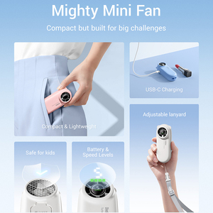 17000 vòng/phút mùa hè làm mát Turbo người hâm mộ xách tay cầm tay Mini Fan - Product Image 4