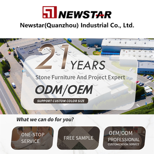 Tables basses de salon Newstar, base en <span class=keywords><strong>colonne</strong></span> cannelée, piliers, pieds de table en pierre, table basse ovale en marbre travertin - Product Image 6