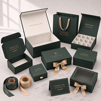 Boîte cadeau en papier texturé rigide magnétique pour flacons de sérum cosmétique et de soin de la peau avec insert en EVA pour l'emballage de produits de beauté et de soins personnels