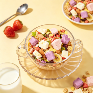 <span class=keywords><strong>Céréales</strong></span> en gros pour le petit-déjeuner, yaourt et <span class=keywords><strong>flocons</strong></span> d'avoine cuites aux noix, riches en protéines végétales et en fibres alimentaires - Product Image 2