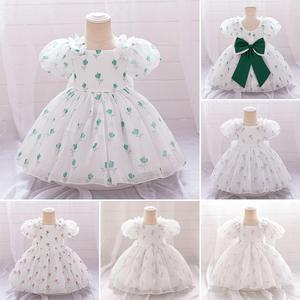 Vestido <span class=keywords><strong>de</strong></span> Niña, Falda Larga, Bordado, Sin Mangas, para Boda, Vestido <span class=keywords><strong>de</strong></span> Niña - Product Image 2